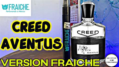 creed aventus fraiche.